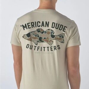 Simply Southern Tan Graphic 'Merican Dude Outfitters Tee XXL